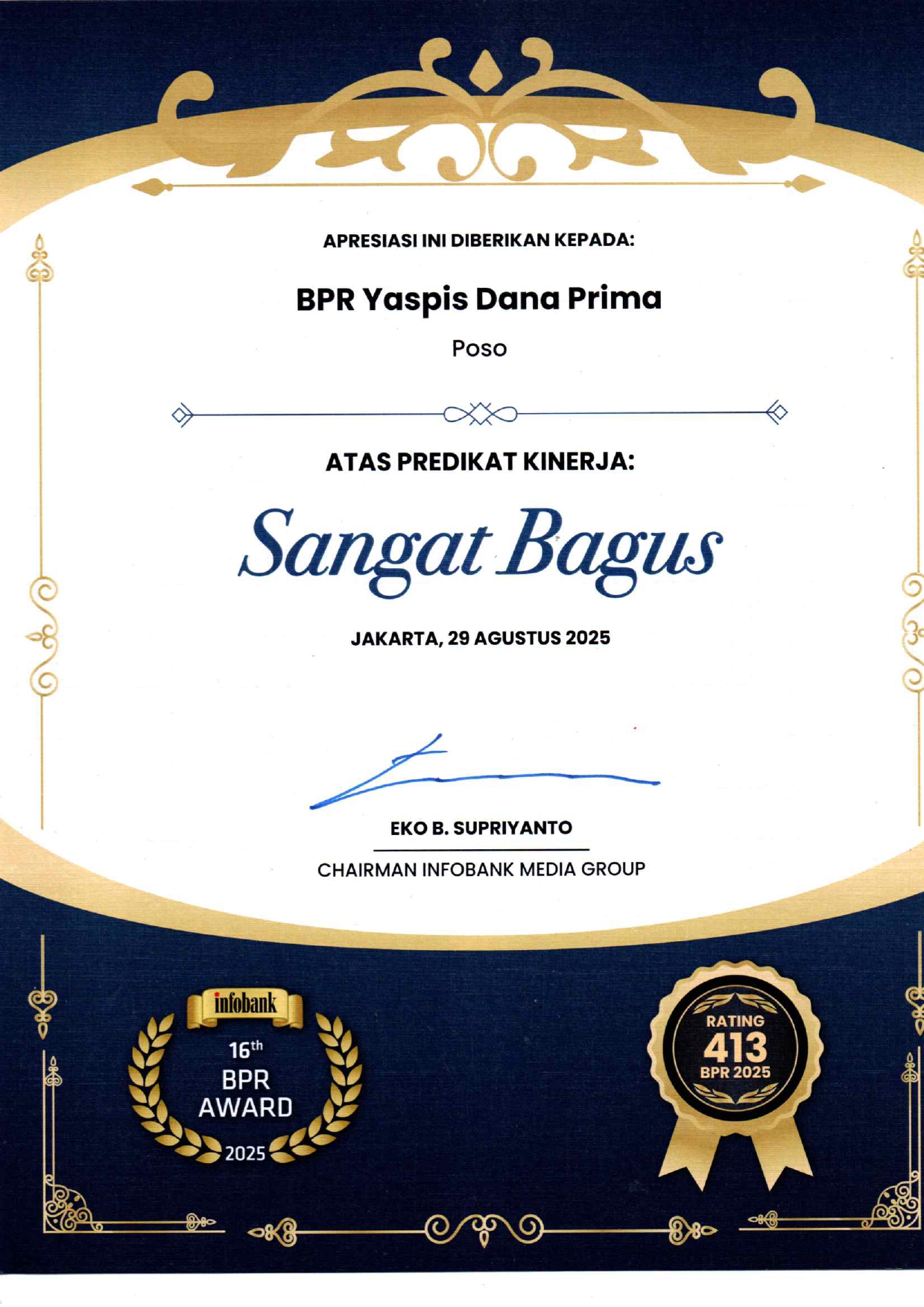 Top 100 BPR The Finance 2025